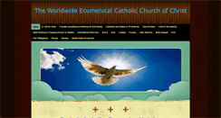 Desktop Screenshot of ecumenicalccc.org