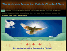 Tablet Screenshot of ecumenicalccc.org